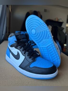 Jordan 1 Retro High UNC Toe - Size 12 - VNDS condition